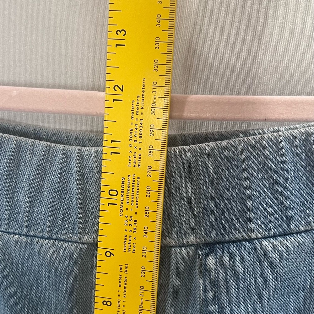 Denim & Co Stretch Denim Wide Leg Pant, Size Small - Picture 6 of 7